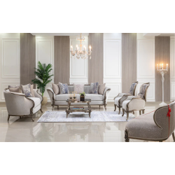 Salon sofa 3 sofas 2 + 2 sofas + table + banquet Code A4